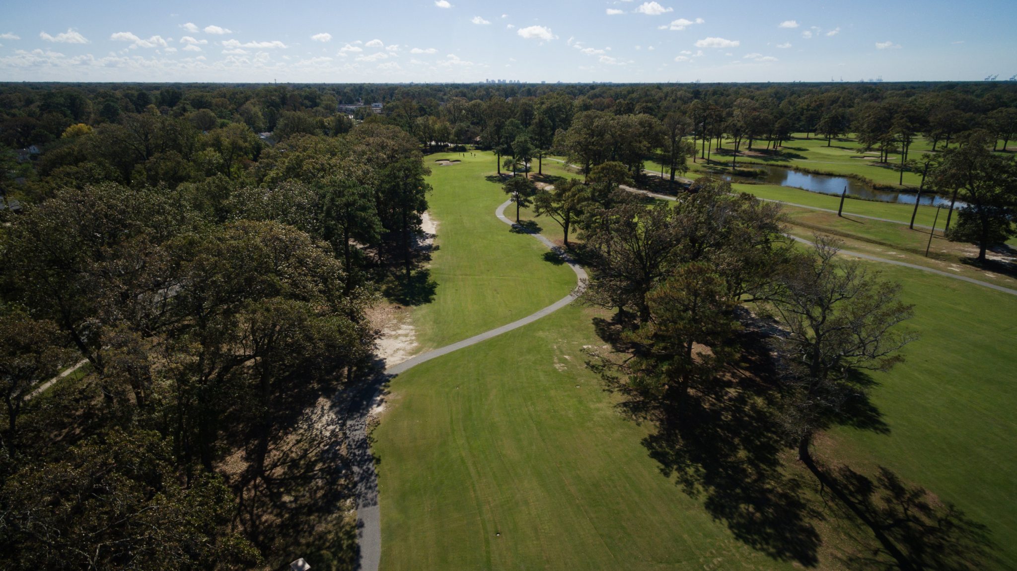 View of golf course